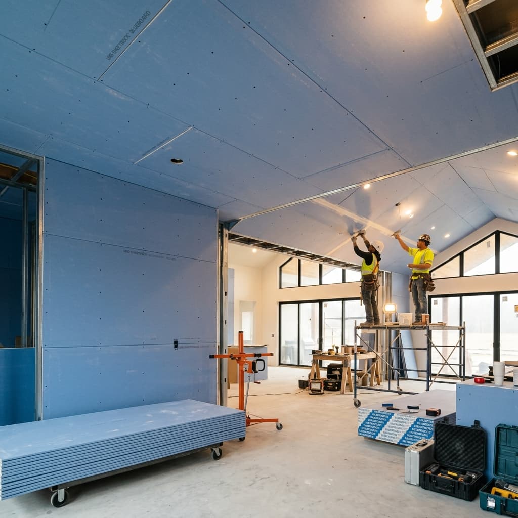 Wellesley New Construction Blueboard